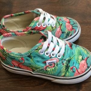 Toddler flamingo vans